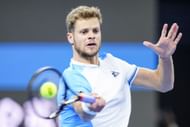 Yannick Hanfmann at the 2023 China Open.